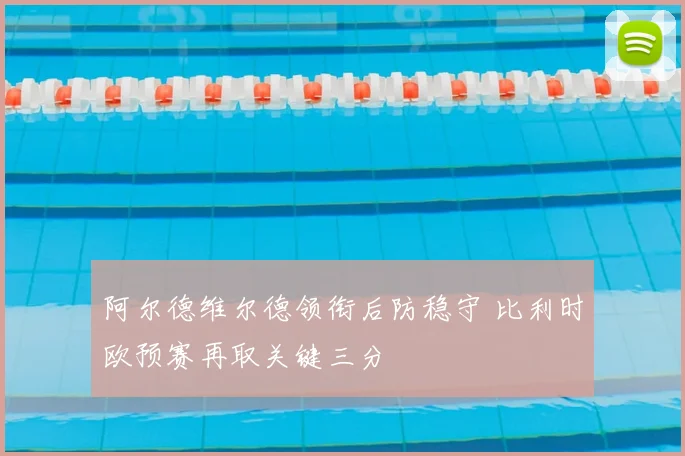 阿尔德维尔德领衔后防稳守 比利时欧预赛再取关键三分